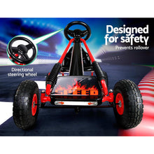 kidscarz.com.au, buy Kids Ride On Pedal Go Kart with Rubber Tyres and Adjustable Seat | Red, electric toy cars and more, affordable Ride ons in Australia Kids Ride On Pedal Go Kart with Rubber Tyres and Adjustable Seat | Red & Black from kidscarz.com.au, we sell affordable ride on toys, free shipping Australia wide, Load image into Gallery viewer, Kids Ride On Pedal Go Kart with Rubber Tyres and Adjustable Seat | Red & Black