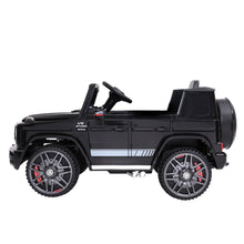 Australian electric Kids Cars - KidsCarz.com.au, Load image into Gallery viewer, Mercedes-Benz AMG G63 Licensed Kids Ride On Toy Car Electric Remote Control - Black side view
 Load image into Gallery viewer, Mercedes-Benz AMG G63 Licensed Kids Ride On Toy Car Electric Remote Control - Black side view