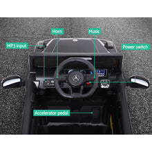 Australian electric Kids Cars - KidsCarz.com.au, Load image into Gallery viewer, Mercedes-Benz AMG G63 Licensed Kids Ride On Toy Car Electric Remote Control - Black control
 Load image into Gallery viewer, Mercedes-Benz AMG G63 Licensed Kids Ride On Toy Car Electric Remote Control - Black control