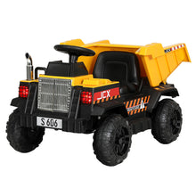 kidscarz.com.au, buy Rigo Kids Ride On Car Dumptruck 12V Electric Bulldozer Toys Cars Batte, electric toy cars and more, affordable Ride ons in Australia Rigo Kids Ride On Car Dumptruck 12V Electric Bulldozer Toys Cars Battery Yellow from kidscarz.com.au, we sell affordable ride on toys, free shipping Australia wide, Load image into Gallery viewer, Rigo Kids Ride On Car Dumptruck 12V Electric Bulldozer Toys Cars Battery Yellow