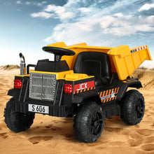 kidscarz.com.au, buy Rigo Kids Ride On Car Dumptruck 12V Electric Bulldozer Toys Cars Batte, electric toy cars and more, affordable Ride ons in Australia Rigo Kids Ride On Car Dumptruck 12V Electric Bulldozer Toys Cars Battery Yellow from kidscarz.com.au, we sell affordable ride on toys, free shipping Australia wide, Load image into Gallery viewer, Rigo Kids Ride On Car Dumptruck 12V Electric Bulldozer Toys Cars Battery Yellow