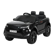 Australian electric Kids Cars - KidsCarz.com.au, Load image into Gallery viewer, Kids Ride On Electric Car with Remote Control | Licensed Range Rover Evoque | Black
 Load image into Gallery viewer, Kids Ride On Electric Car with Remote Control | Licensed Range Rover Evoque | Black