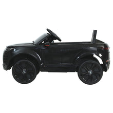 Australian electric Kids Cars - KidsCarz.com.au, Load image into Gallery viewer, Kids Ride On Electric Car with Remote Control | Licensed Range Rover Evoque | Black
 Load image into Gallery viewer, Kids Ride On Electric Car with Remote Control | Licensed Range Rover Evoque | Black