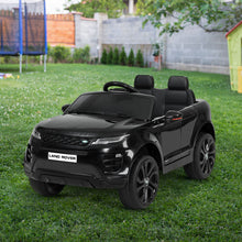 Australian electric Kids Cars - KidsCarz.com.au, Load image into Gallery viewer, Kids Ride On Electric Car with Remote Control | Licensed Range Rover Evoque | Black
 Load image into Gallery viewer, Kids Ride On Electric Car with Remote Control | Licensed Range Rover Evoque | Black