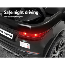 Australian electric Kids Cars - KidsCarz.com.au, Load image into Gallery viewer, Kids Ride On Electric Car with Remote Control | Licensed Range Rover Evoque | Black
 Load image into Gallery viewer, Kids Ride On Electric Car with Remote Control | Licensed Range Rover Evoque | Black
