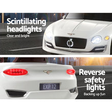 kidscarz.com.au, buy Kids Ride On Electric Car with Remote Control | Licensed Bentley EXP12, electric toy cars and more, affordable Ride ons in Australia Kids Ride On Electric Car with Remote Control | Licensed Bentley EXP12 | White from kidscarz.com.au, we sell affordable ride on toys, free shipping Australia wide, Load image into Gallery viewer, Kids Ride On Electric Car with Remote Control | Licensed Bentley EXP12 | White headlights