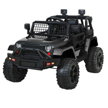 kidscarz.com.au, buy Kids Ride on Electric Car with Remote Control | Jeep Inspired Black, electric toy cars and more, affordable Ride ons in Australia Kids Ride on Electric Car with Remote Control | Jeep Inspired Black from kidscarz.com.au, we sell affordable ride on toys, free shipping Australia wide, Load image into Gallery viewer, Electric Kids Ride On Jeep with Remote Control, Black Jeep Inspired