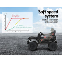 kidscarz.com.au, buy Kids Ride on Electric Car with Remote Control | Jeep Inspired Black, electric toy cars and more, affordable Ride ons in Australia Kids Ride on Electric Car with Remote Control | Jeep Inspired Black from kidscarz.com.au, we sell affordable ride on toys, free shipping Australia wide, Load image into Gallery viewer, Kids Ride On Electric Car with Remote Control | Jeep Inspired | Black safer