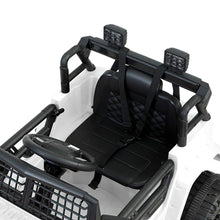 kidscarz.com.au, buy White Kids Ride On Jeep with Remote Control, Inspired 12V Electric Car, electric toy cars and more, affordable Ride ons in Australia White Kids Ride On Jeep with Remote Control, Inspired 12V Electric Car from kidscarz.com.au, we sell affordable ride on toys, free shipping Australia wide, Load image into Gallery viewer, Kids Ride On Electric Car with Remote Control | Jeep Inspired | White seat