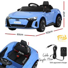 kidscarz.com.au, buy Audi Ride On Car Electric Sports Toy Cars RS e-tron GT Licensed Rigo B, electric toy cars and more, affordable Ride ons in Australia Audi Ride On Car Electric Sports Toy Cars RS e-tron GT Licensed Rigo Blue 12V from kidscarz.com.au, we sell affordable ride on toys, free shipping Australia wide, Load image into Gallery viewer, Audi Ride On Car Electric Sports Toy Cars RS e-tron GT Licensed Rigo Blue 12V