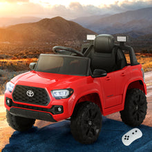 kidscarz.com.au, buy Red Licensed Toyota Tacoma Ride on Toy with Remote Control, electric toy cars and more, affordable Ride ons in Australia Red Licensed Toyota Tacoma Ride on Toy with Remote Control from kidscarz.com.au, we sell affordable ride on toys, free shipping Australia wide, Load image into Gallery viewer, Officially Licensed Toyota Tacoma Ride on Toy, Red Off Road Jeep for Australia, Electric Kids Ride On Toy Car with Remote Control.