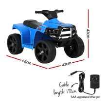 kidscarz.com.au, buy Rigo Kids Ride On ATV Quad Motorbike Car 4 Wheeler Electric Toys Batte, electric toy cars and more, affordable Ride ons in Australia Rigo Kids Ride On ATV Quad Motorbike Car 4 Wheeler Electric Toys Battery Blue from kidscarz.com.au, we sell affordable ride on toys, free shipping Australia wide, Load image into Gallery viewer, Rigo Kids Ride On ATV Quad Motorbike Car 4 Wheeler Electric Toys Battery Blue