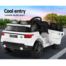kidscarz.com.au, buy Kids Ride On Electric Car with Remote Control | Range Rover Evoque Ins, electric toy cars and more, affordable Ride ons in Australia Kids Ride On Electric Car with Remote Control | Range Rover Evoque Inspired | White from kidscarz.com.au, we sell affordable ride on toys, free shipping Australia wide, Load image into Gallery viewer, Kids Ride On Electric Car with Remote Control | Range Rover Evoque Inspired | White