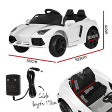 kidscarz.com.au, buy Rigo Kids Ride On Car Outdoor Electric Toys Battery Remote Control MP3, electric toy cars and more, affordable Ride ons in Australia Rigo Kids Ride On Car Outdoor Electric Toys Battery Remote Control MP3 12V White from kidscarz.com.au, we sell affordable ride on toys, free shipping Australia wide, Load image into Gallery viewer, Rigo Kids Ride On Car Outdoor Electric Toys Battery Remote Control MP3 12V White
