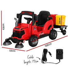 kidscarz.com.au, buy Rigo Kids Ride On Car Street Sweeper Truck w/Rotating Brushes Garbage , electric toy cars and more, affordable Ride ons in Australia Rigo Kids Ride On Car Street Sweeper Truck w/Rotating Brushes Garbage Cans Red from kidscarz.com.au, we sell affordable ride on toys, free shipping Australia wide, Load image into Gallery viewer, Rigo Kids Ride On Car Street Sweeper Truck w/Rotating Brushes Garbage Cans Red