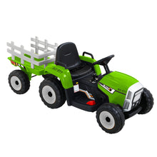 kidscarz.com.au, buy Kids Ride On Eletric Car | Tractor Trailer | Green, electric toy cars and more, affordable Ride ons in Australia Kids Ride On Eletric Car | Tractor Trailer | Green from kidscarz.com.au, we sell affordable ride on toys, free shipping Australia wide, Load image into Gallery viewer, Kids Ride On Eletric Car | Tractor Trailer | Green