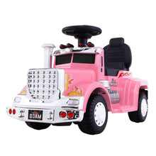 kidscarz.com.au, buy Best Ride on Toy Truck Pink - Truck Ride on Toy for Kids in Australia, electric toy cars and more, affordable Ride ons in Australia Best Ride on Toy Truck Pink - Truck Ride on Toy for Kids in Australia from kidscarz.com.au, we sell affordable ride on toys, free shipping Australia wide, Load image into Gallery viewer, image of a pink ride on truck which is the best ride on toy truck pink - truck ride on toys for kids in Australia