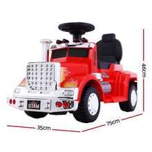 kidscarz.com.au, buy Australia's Best Range of Kids Electric Trucks & Ride-On Cars Red Trucks Australia Wide Free Delivery, electric toy cars and more, affordable Ride ons in Australia Best Red Ride on Toy Truck - Kids Ride On Electric Trucks Australia from kidscarz.com.au, we sell affordable ride on toys, free shipping Australia wide, Load image into Gallery viewer, dimensions Kids Ride On Trucks Australia, Red electric Ride on Toy Truck for Children - Kids Electric Cars
