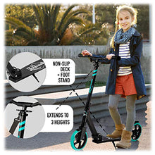 kidscarz.com.au, buy Kids Teen Kick Push Scooter | Lascoota | Aqua, electric toy cars and more, affordable Ride ons in Australia Kids Teen Kick Push Scooter | Lascoota | Aqua from kidscarz.com.au, we sell affordable ride on toys, free shipping Australia wide, Load image into Gallery viewer, Kids Teen Kick Push Scooter | Lascoota | Aqua