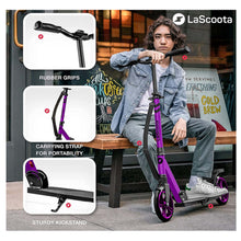 kidscarz.com.au, buy Kids Teen Kick Push Scooter | Lascoota | Plum, electric toy cars and more, affordable Ride ons in Australia Kids Teen Kick Push Scooter | Lascoota | Plum from kidscarz.com.au, we sell affordable ride on toys, free shipping Australia wide, Load image into Gallery viewer, Kids Teen Kick Push Scooter | Lascoota | Plum