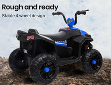kidscarz.com.au, buy Kids Ride On Electric Quad Bike | Blue, electric toy cars and more, affordable Ride ons in Australia Kids Ride On Electric Quad Bike | Blue from kidscarz.com.au, we sell affordable ride on toys, free shipping Australia wide, Load image into Gallery viewer, Kids Ride On Electric Quad Bike | Blue