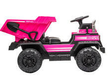 kidscarz.com.au, buy ROVO KIDS Electric Ride On Children's Toy Dump Truck with Bluetooth Mu, electric toy cars and more, affordable Ride ons in Australia ROVO KIDS Electric Ride On Children's Toy Dump Truck with Bluetooth Music - Pink from kidscarz.com.au, we sell affordable ride on toys, free shipping Australia wide, Load image into Gallery viewer, ROVO KIDS Electric Ride On Children's Toy Dump Truck with Bluetooth Music - Pink