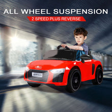 kidscarz.com.au, buy Kids Ride On Electric Car with Remote Control | Licensed Audi R8 Spyde, electric toy cars and more, affordable Ride ons in Australia Kids Ride On Electric Car with Remote Control | Licensed Audi R8 Spyder | Red from kidscarz.com.au, we sell affordable ride on toys, free shipping Australia wide, Load image into Gallery viewer, Kids Ride On Electric Car with Remote Control | Licensed Audi R8 Spyder | Red