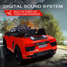 kidscarz.com.au, buy Kids Ride On Electric Car with Remote Control | Licensed Audi R8 Spyde, electric toy cars and more, affordable Ride ons in Australia Kids Ride On Electric Car with Remote Control | Licensed Audi R8 Spyder | Red from kidscarz.com.au, we sell affordable ride on toys, free shipping Australia wide, Load image into Gallery viewer, Kids Ride On Electric Car with Remote Control | Licensed Audi R8 Spyder | Red
