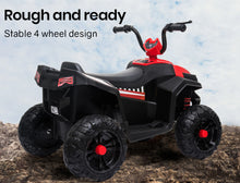 kidscarz.com.au, buy ROVO KIDS Electric Ride On ATV Quad Bike Battery Powered, Red and Blac, electric toy cars and more, affordable Ride ons in Australia ROVO KIDS Electric Ride On ATV Quad Bike Battery Powered, Red and Black from kidscarz.com.au, we sell affordable ride on toys, free shipping Australia wide, Load image into Gallery viewer, ROVO KIDS Electric Ride On ATV Quad Bike Battery Powered, Red and Black