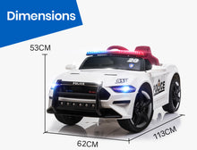 kidscarz.com.au, buy ROVO KIDS Ride-On Car Mustang Style Patrol Electric Battery Powered To, electric toy cars and more, affordable Ride ons in Australia ROVO KIDS Ride-On Car Mustang Style Patrol Electric Battery Powered Toy, Remote Control, White from kidscarz.com.au, we sell affordable ride on toys, free shipping Australia wide, Load image into Gallery viewer, ROVO KIDS Ride-On Car Mustang Style Patrol Electric Battery Powered Toy, Remote Control, White