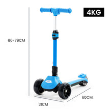 kidscarz.com.au, buy ROVO KIDS 3-Wheel Electric Scooter, Ages 3-8, Adjustable Height, Foldi, electric toy cars and more, affordable Ride ons in Australia ROVO KIDS 3-Wheel Electric Scooter, Ages 3-8, Adjustable Height, Folding, Lithium Battery, Blue from kidscarz.com.au, we sell affordable ride on toys, free shipping Australia wide, Load image into Gallery viewer, ROVO KIDS 3-Wheel Electric Scooter, Ages 3-8, Adjustable Height, Folding, Lithium Battery, Blue