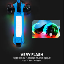 kidscarz.com.au, buy ROVO KIDS 3-Wheel Electric Scooter, Ages 3-8, Adjustable Height, Foldi, electric toy cars and more, affordable Ride ons in Australia ROVO KIDS 3-Wheel Electric Scooter, Ages 3-8, Adjustable Height, Folding, Lithium Battery, Blue from kidscarz.com.au, we sell affordable ride on toys, free shipping Australia wide, Load image into Gallery viewer, ROVO KIDS 3-Wheel Electric Scooter, Ages 3-8, Adjustable Height, Folding, Lithium Battery, Blue