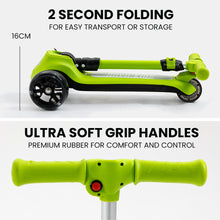 kidscarz.com.au, buy ROVO KIDS 3-Wheel Electric Scooter, Ages 3-8, Adjustable Height, Foldi, electric toy cars and more, affordable Ride ons in Australia ROVO KIDS 3-Wheel Electric Scooter, Ages 3-8, Adjustable Height, Folding, Lithium Battery, Green from kidscarz.com.au, we sell affordable ride on toys, free shipping Australia wide, Load image into Gallery viewer, ROVO KIDS 3-Wheel Electric Scooter, Ages 3-8, Adjustable Height, Folding, Lithium Battery, Green