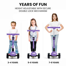 kidscarz.com.au, buy ROVO KIDS 3-Wheel Electric Scooter, Ages 3-8, Adjustable Height, Foldi, electric toy cars and more, affordable Ride ons in Australia ROVO KIDS 3-Wheel Electric Scooter, Ages 3-8, Adjustable Height, Folding, Lithium Battery, Purple from kidscarz.com.au, we sell affordable ride on toys, free shipping Australia wide, Load image into Gallery viewer, ROVO KIDS 3-Wheel Electric Scooter, Ages 3-8, Adjustable Height, Folding, Lithium Battery, Purple