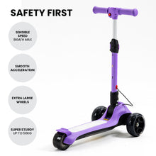 kidscarz.com.au, buy ROVO KIDS 3-Wheel Electric Scooter, Ages 3-8, Adjustable Height, Foldi, electric toy cars and more, affordable Ride ons in Australia ROVO KIDS 3-Wheel Electric Scooter, Ages 3-8, Adjustable Height, Folding, Lithium Battery, Purple from kidscarz.com.au, we sell affordable ride on toys, free shipping Australia wide, Load image into Gallery viewer, ROVO KIDS 3-Wheel Electric Scooter, Ages 3-8, Adjustable Height, Folding, Lithium Battery, Purple