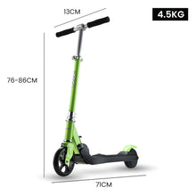 kidscarz.com.au, buy ROVO KIDS Electric Scooter Lithium Ride-On Foldable E-Scooter 125W Rec, electric toy cars and more, affordable Ride ons in Australia ROVO KIDS Electric Scooter Lithium Ride-On Foldable E-Scooter 125W Rechargeable, Green from kidscarz.com.au, we sell affordable ride on toys, free shipping Australia wide, Load image into Gallery viewer, ROVO KIDS Electric Scooter Lithium Ride-On Foldable E-Scooter 125W Rechargeable, Green