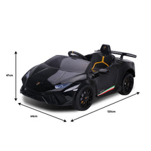 kidscarz.com.au, buy Kahuna Lamborghini Performante Kids Electric Ride On Car Remote Contro, electric toy cars and more, affordable Ride ons in Australia Kahuna Lamborghini Performante Kids Electric Ride On Car Remote Control - Black from kidscarz.com.au, we sell affordable ride on toys, free shipping Australia wide, Load image into Gallery viewer, Kahuna Lamborghini Performante Kids Electric Ride On Car Remote Control - Black