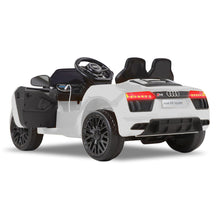 kidscarz.com.au, buy Kahuna R8 Spyder Audi Licensed Kids Electric Ride On Car Remote Contro, electric toy cars and more, affordable Ride ons in Australia Kahuna R8 Spyder Audi Licensed Kids Electric Ride On Car Remote Control - White from kidscarz.com.au, we sell affordable ride on toys, free shipping Australia wide, Load image into Gallery viewer, Kahuna R8 Spyder Audi Licensed Kids Electric Ride On Car Remote Control - White