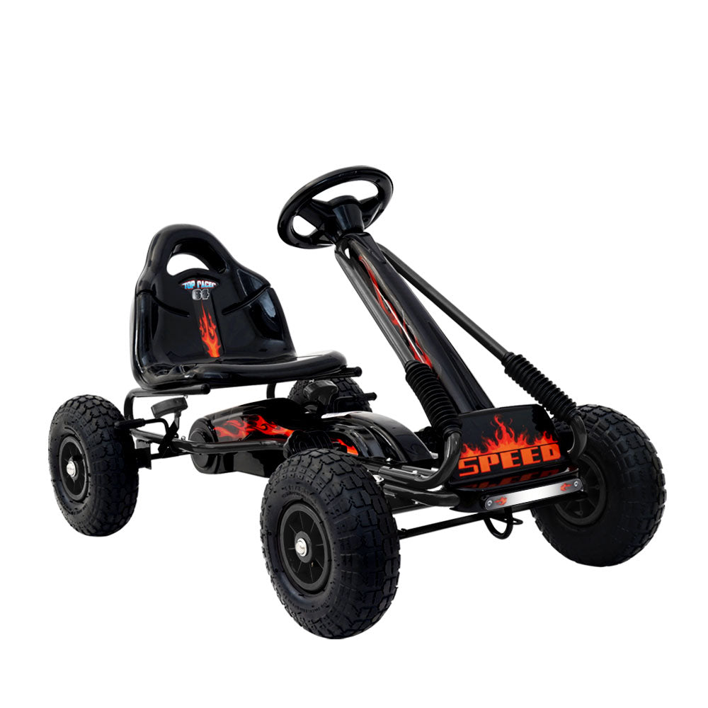 www.kidscarz.com.au, electric toy car, affordable Ride ons in Australia, Rigo Kids Pedal Go Kart Car Ride On Toys Racing Bike Rubber Tyre Adjustable Seat