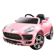 Kids Ride On Electric Car with Remote Control | Porsche Macan Inspired | Pink from kidscarz.com.au, we sell affordable ride on toys, free shipping Australia wide, Load image into Gallery viewer, Kids Ride On Electric Car with Remote Control | Porsche Macan Inspired | Pink
