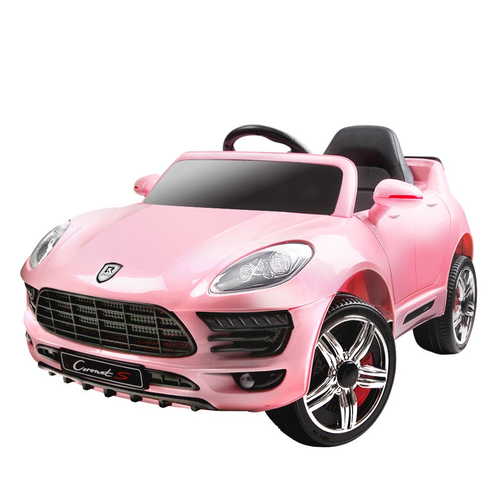 www.kidscarz.com.au, electric toy car, affordable Ride ons in Australia, Kids Ride On Electric Car with Remote Control | Porsche Macan Inspired | Pink
