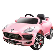 Kids Ride On Electric Car with Remote Control | Porsche Macan Inspired | Pink