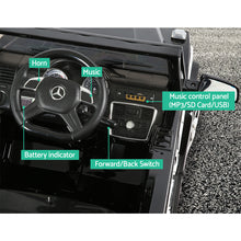 Kids Ride On Electric Car with Remote Control | Licensed Mercedes-Benz G65 | Black from kidscarz.com.au, we sell affordable ride on toys, free shipping Australia wide, Load image into Gallery viewer, Kids Ride On Electric Car with Remote Control | Licensed Mercedes-Benz G65 | Black

