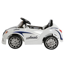 Kids Ride On Electric Car with Remote Control | Bugatti Inspired | White from kidscarz.com.au, we sell affordable ride on toys, free shipping Australia wide, Load image into Gallery viewer, Kids Ride On Electric Car with Remote Control | Bugatti Inspired | White

