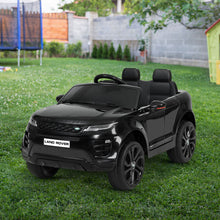 Load image into Gallery viewer, Kids Ride On Electric Car with Remote Control | Licensed Range Rover Evoque | Black
