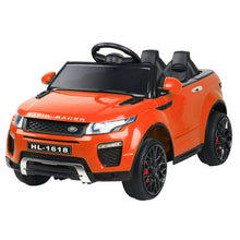 Kids Ride On Electric Car with Remote Control | Range Rover Inspired | Orange from kidscarz.com.au, we sell affordable ride on toys, free shipping Australia wide, Load image into Gallery viewer, Kids Ride On Electric Car with Remote Control | Range Rover Inspired | Orange
