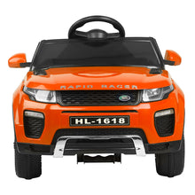 Kids Ride On Electric Car with Remote Control | Range Rover Inspired | Orange from kidscarz.com.au, we sell affordable ride on toys, free shipping Australia wide, Load image into Gallery viewer, Kids Ride On Electric Car with Remote Control | Range Rover Inspired | Orange
