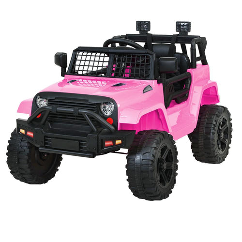 Kids Ride On Electric Car with Remote Control, Pink Ride On Jeep Inspired | Pink electric Kids Cars