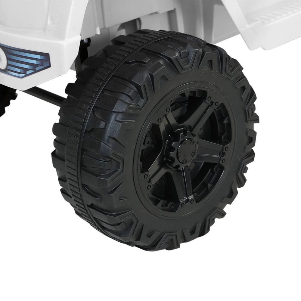 White jeep deals power wheels