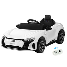 Audi Ride On Car Electric Sports Toy Cars RS e-tron GT Licensed Rigo White 12V from kidscarz.com.au, we sell affordable ride on toys, free shipping Australia wide, Load image into Gallery viewer, Audi Ride On Car Electric Sports Toy Cars RS e-tron GT Licensed Rigo White 12V

